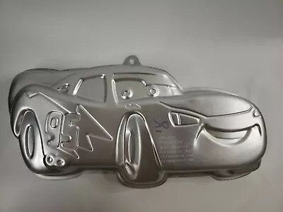 Wilton Cars Lightning McQueen Cake Pan Tin Mold 2105-6400 EUC Disney Pixar • £7.67