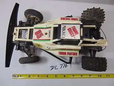 Nikko Turbo Panther 1985 Remote Control RC Car Frame Buggy No Remote Untested  • $54.99