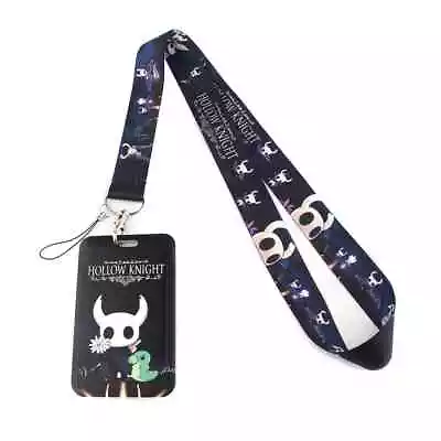 Hollow Knight Game Series Themed Black Lanyard With ID Badge Holder • $7.99