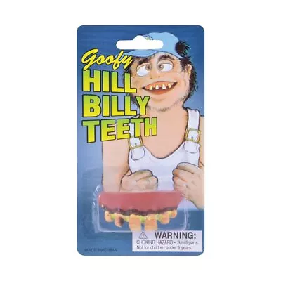 £2.99 • Buy HILL BILLY TEETH - FANCY DRESS Costume Accs NEW