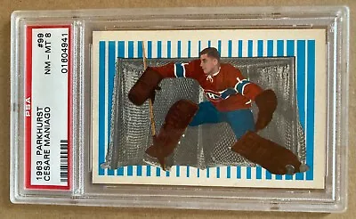 $349.99 • Buy Psa 8 1963 Parkhurst Cesare Maniago Rookie Hockey Card -  Montreal Canadiens