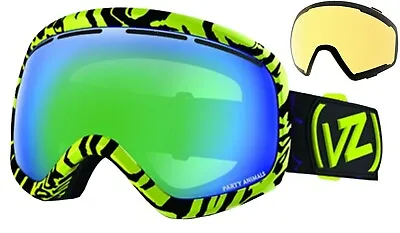 Von Zipper Skylab Ski Goggles Sport Visor Ski Snowboard 2 Lenses GMSNCSKY-PYL • $155.61