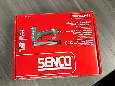 $99.99 • Buy Senco SPS16XP-11 7/16  Crown 9/16  Plastic Composite Stapler NEW