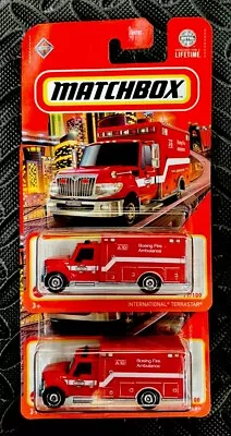 2024 Matchbox International Terrastar Ambulance 71/100 Lot Of 2 • $5