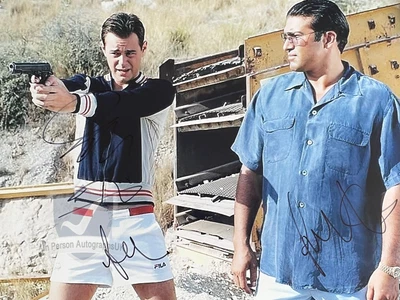 £65 • Buy Danny Dyer Tamer Hassan THE BUSINESS Multi-Signed 16x12 Photo OnlineCOA AFTAL