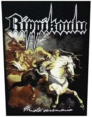 Rippikoulu Musta Seremonia Back Patch | Finnish Doom Death Metal Music Band Logo • $14.99