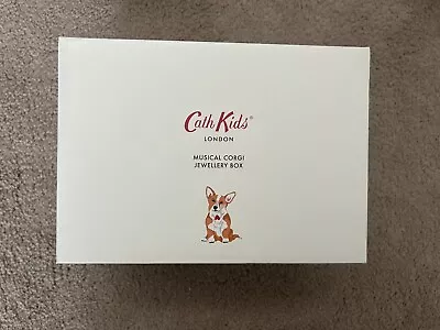 Cath Kidston Musical Box Royal Corgis Bouquet Jewellery Trinket Box • £19.89