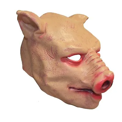 Bristol Novelty Pig Latex Mask One SizePink • £9.36