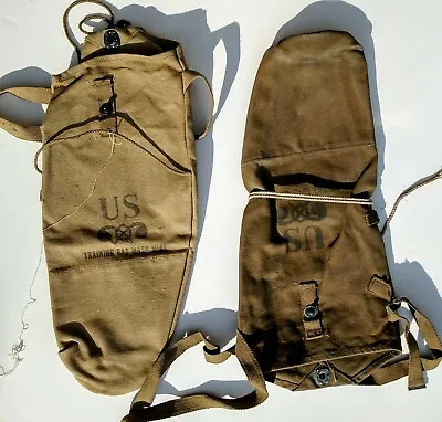 Us Wwii Type M1a1 Training Gas Mask Bags • $28