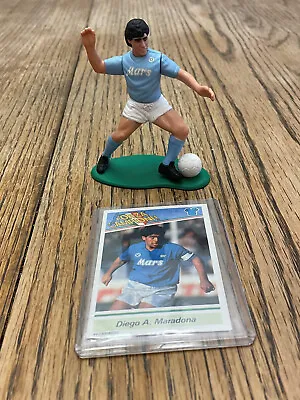 1989 Diego Maradona Figure Tonka + Card Soccer Football Napoli Tonka • $14.95