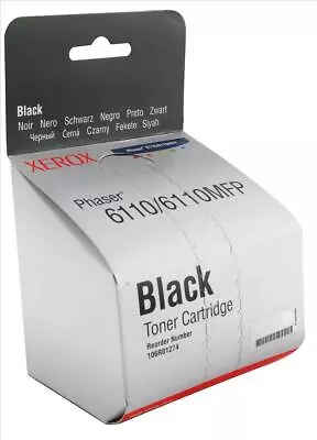 Genuine 106R01274 Xerox (Black) Toner Cartridge For Phaser 6110 A- • £20.44