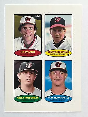 2023 Topps Heritage '74 Baseball Stamp Panels #74BS49-52 Adley Rutschman RC BAL • $0.99