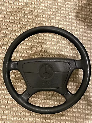 Mercedes Original Leather Steering Wheel W124/W202/W210/W140 • $299