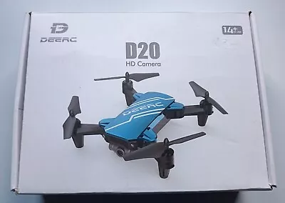 DEERC D20 Mini Drone For With 720P HD FPV Camera Foldable RC Quadcopter • £19.99