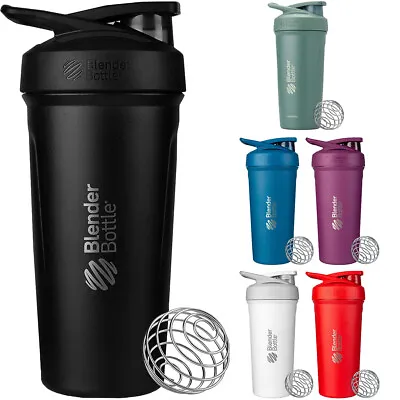 Blender Bottle 24 Oz. Strada Insulated Stainless Steel Shaker Bottle W/ Loop Top • $29.75