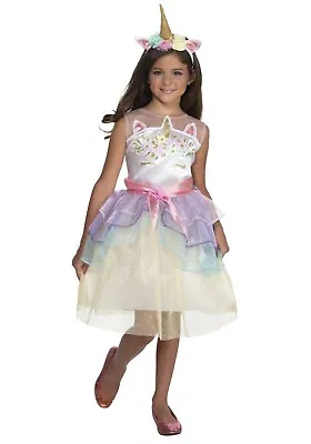 2pc PASTEL Unicorn Rainbow Dash My Little Pony Halloween Costume Child S 4-6 • $5