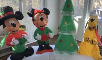 Gemmy Inflatable Disney Mickey Caroling Lightshow • $199