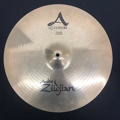 Zildjian A Custom 17  Crash - Cracked • £67.50