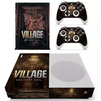 Xbox One S Console Skin Sticker Decal Village + 2 Controller Skins • $16.95