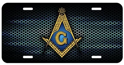 Freemasonry Masons Masonic Illuminati Aluminum Car License Plate Tag (LP169) • $19.99