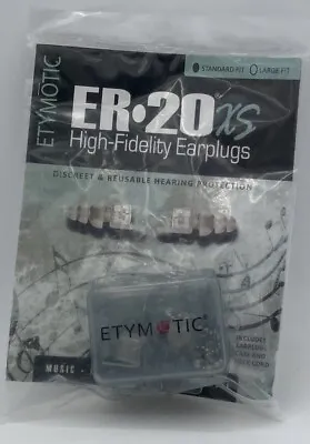 Etymotic Research ER20XS High-Fidelity Earplugs (Concerts Musicians Airplanes • $18.79