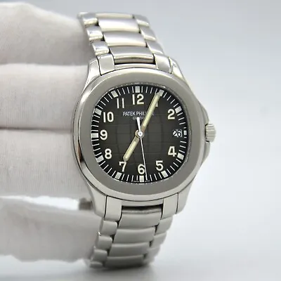 Patek Philippe Aquanaut Automatic 40mm Steel Mens Bracelet Watch 5167/1A-001 • $47000