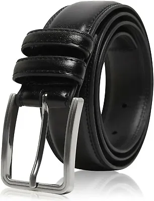 $16.99 • Buy Genuine Leather Belts For Men Classy Dress Belts Mens Belt Many Colors & Sizes