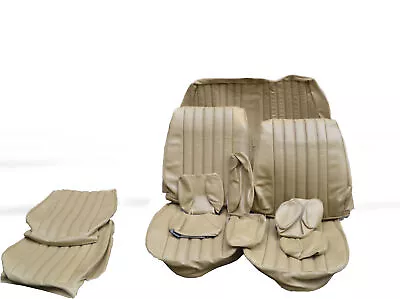 Seat Covers For Mercedes W123 T Model 1/2. Series Beige Shared Back Seat • £596.15