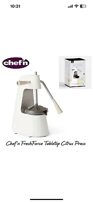 £33.33 • Buy Chef'n FreshForce Tabletop Citrus Press Elegant & Functional Brand New In Box