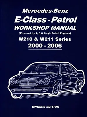 Mercedes Shop Manual Service Repair Book E320 E500 E430 2000-2006 01 05 02 04 03 • $52.95