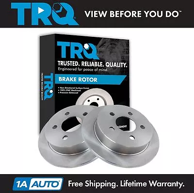 TRQ Rear Brake Rotor Pair Set For Century Impala Venture Alero Grand Am • $77.95