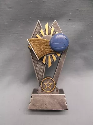 SR119 Blue Volleyball Trophy Resin Award 7  Tall • $4.99