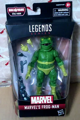 Marvel Legends Series Stilt-Man BAF Frog-Man Figure New • $21.96