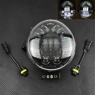 $107.34 • Buy Motorcycle LED Headlight W/Daytime Running Light Fit For V-Rod VRSCA VRSCB VRSCR