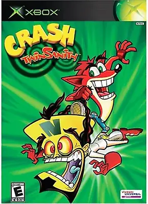 Crash Bandicoot Twinsanity XBOX Retro Video Game Original UK Release Mint Condt • £27.99