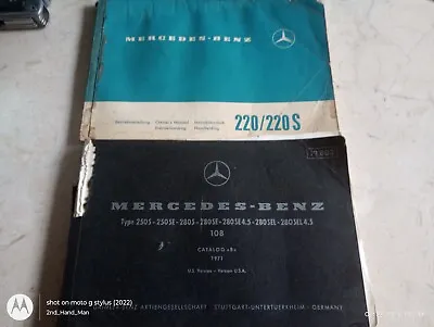 Mercedes-benz 220220s&250s250se280s280se 4.5280sel Owners Manuals Books • $36.41