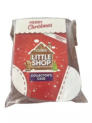 Coles Little Shop Christmas Edition Collectors Case Brand New • $11.50