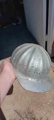 Vintage Fibre Metal Aluminum Hardt Safety Helmet Super Lite  • $19.99