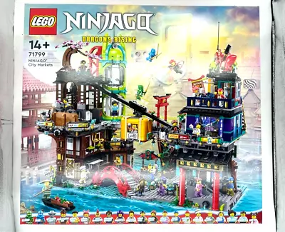 LEGO NINJAGO(71799): Ninjago City Markets     Brand New Sealed • $599