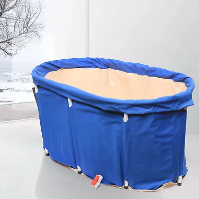 $59.05 • Buy Adult Bathtub Portable Shower Household Large Folding Water Spa Bath Tub Warm