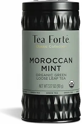 Organic Moroccan Mint Green Loose Leaf Tea By Tea Forte 3.17 Oz • $18.29