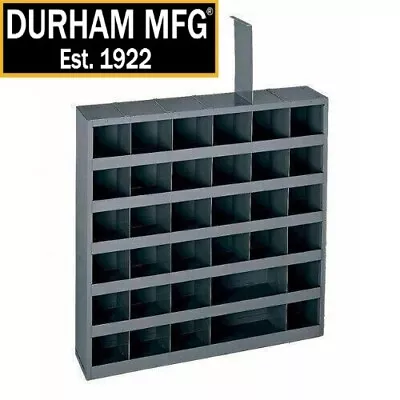 Metal 36 Hole Storage Bolt Bin Cabinet Compartment Nuts Bolts Fasteners Screws • $127.75