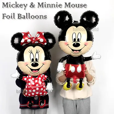 Mickey Minnie Mouse Theme Birthday Party Foil Air/Helium Fill Balloon UK Seller • £2.99