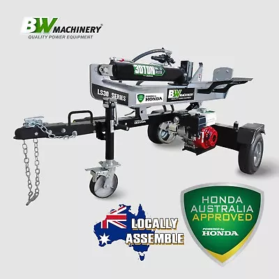 $2999 • Buy BWM 30Ton Hydraulic Log Splitter -Honda GX200 OHV Engine(LS30H)