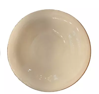 NEW Vietri CUCINA Fresca Crema Flared Pasta Soup Bowl 8 3/4  Cream Ivory • $34.95