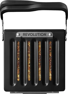 $79.99 • Buy Revolution Cooking - Panini Press For Revolution InstaGLO Toasters - Black