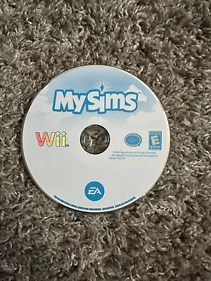 MySims - (Nintendo Wii) My Sims Disc Only Tested + Working • $5.80