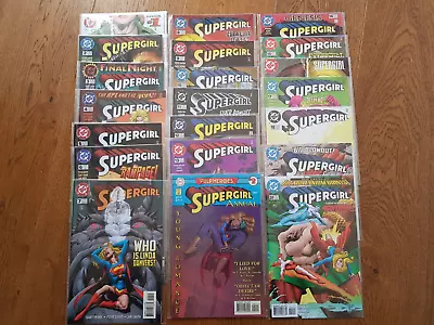 £40 • Buy Dc Comics Supergirl : 1-20 + Annual 2  ( Peter David Run )  Vfn