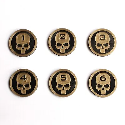 A Set Of Weighted Objective Markers Compatible With Warhammer And Other Wargames • £9.25