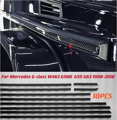 Carbon Fiber For 1998-2018 Mercedes G-class W463 G500 G55 G63 Side Body Moldings • $89.99